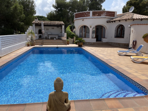 villa à Javea, vue : piscine